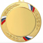 Медаль 70 мм, золото